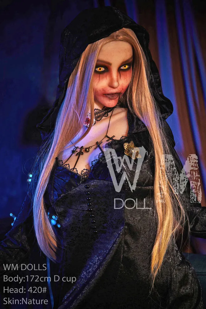 172cm (5ft8) Dカップ モデル体型 S-TPE ラブドール ヘッド #394